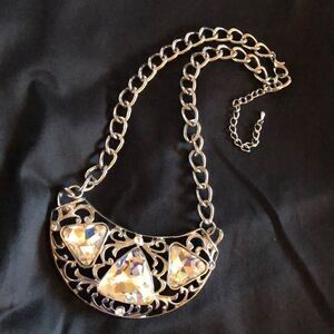 Bling Statement Necklace NWOT 